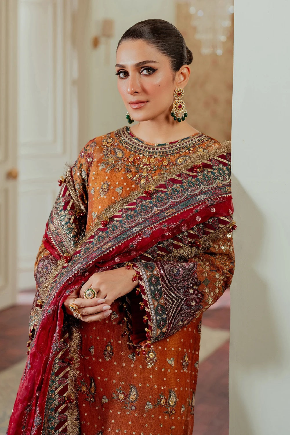 BAROQUE CHANTELLE LUXURY EMBROIDERED CHV-13 D-01 - TC-1166