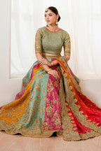 Baroque Luxury Embroidered Silk Maxi SF-4036 - TC-1406