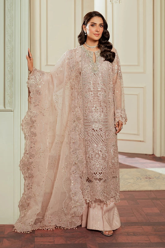 BAROQUE EMBROIDERED LUXURY CHIFFON CH13-04 - TC-1233