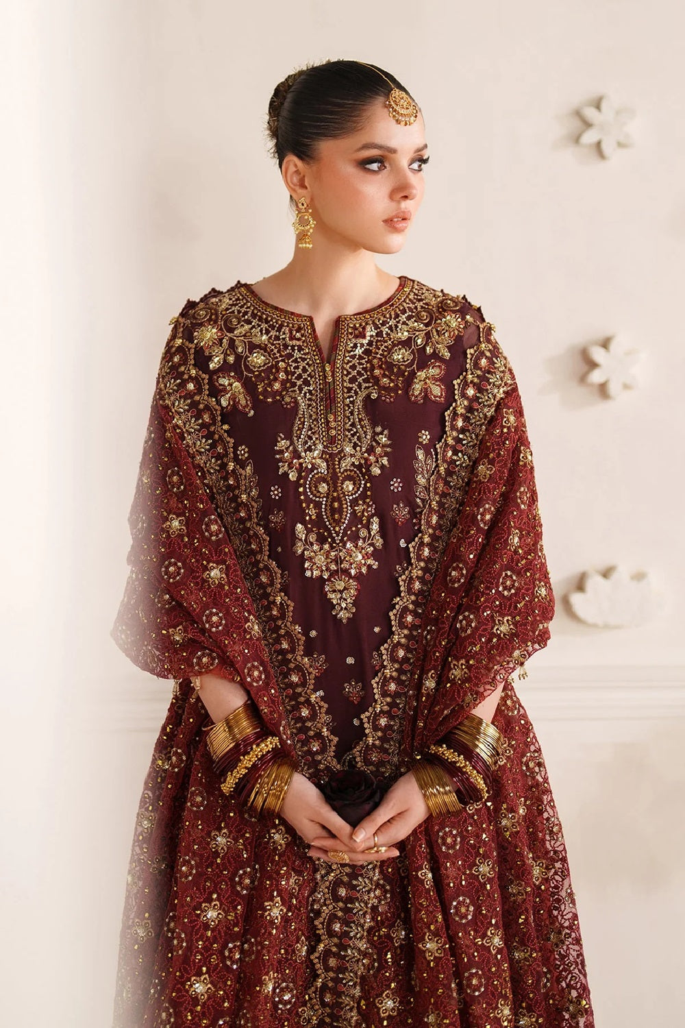 Baroque Chantelle Luxury Embroidered Chiffon CH14-07 - TC-1534