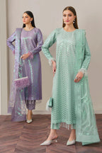 Baroque Exclusive Formal Embroidered Net UF-517 - TC-1416