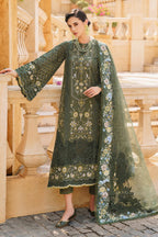 Baroque Luxury Embroidered Lawn BQ24SL D-10 - TC-1614