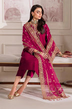 Baroque Luxury Velvet Embroidered Edition BQU-PR-1020 - TC-1464