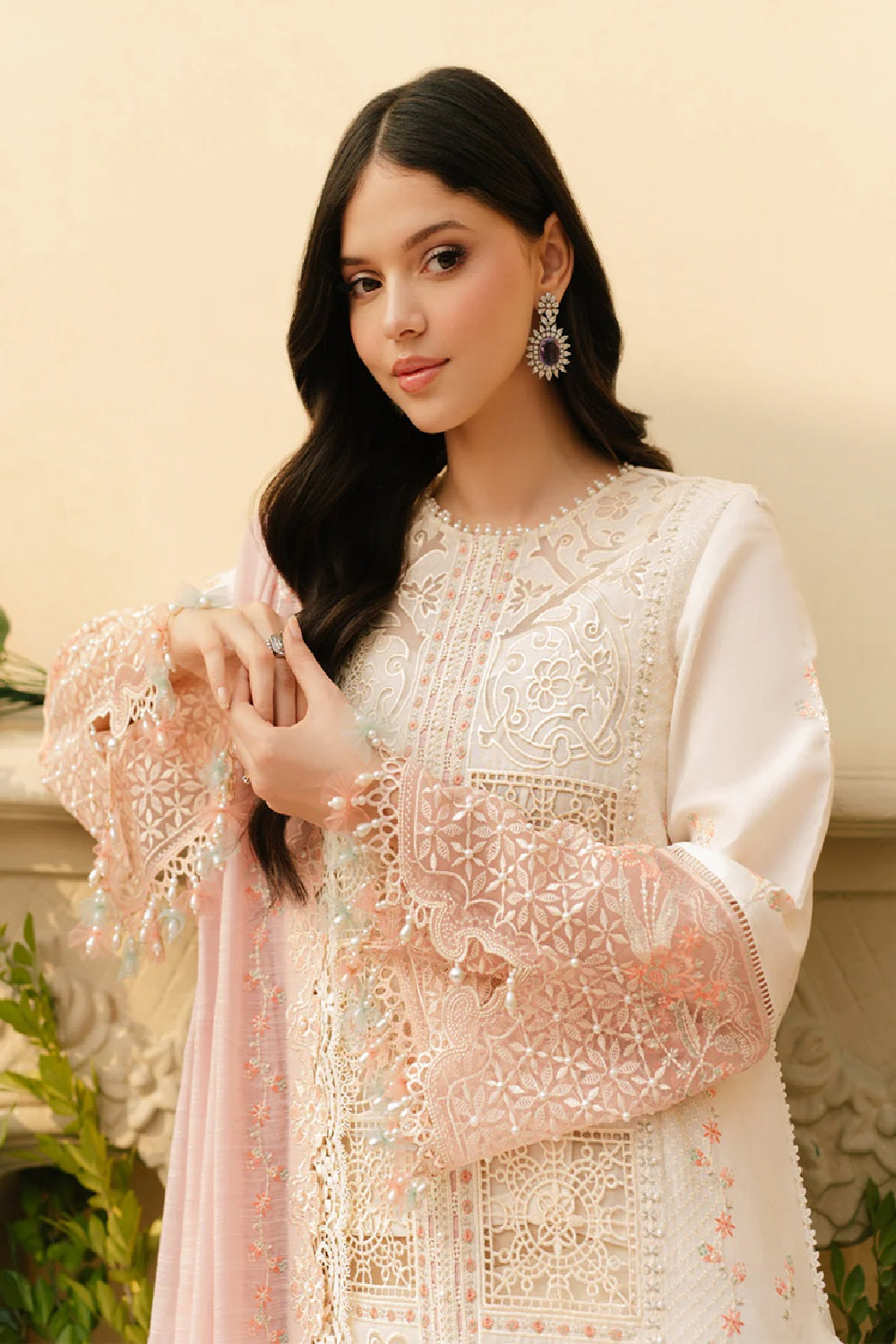 Freesia by Bin Ilyas Luxury Embroidered Lawn'25 107 - B - TC-1256