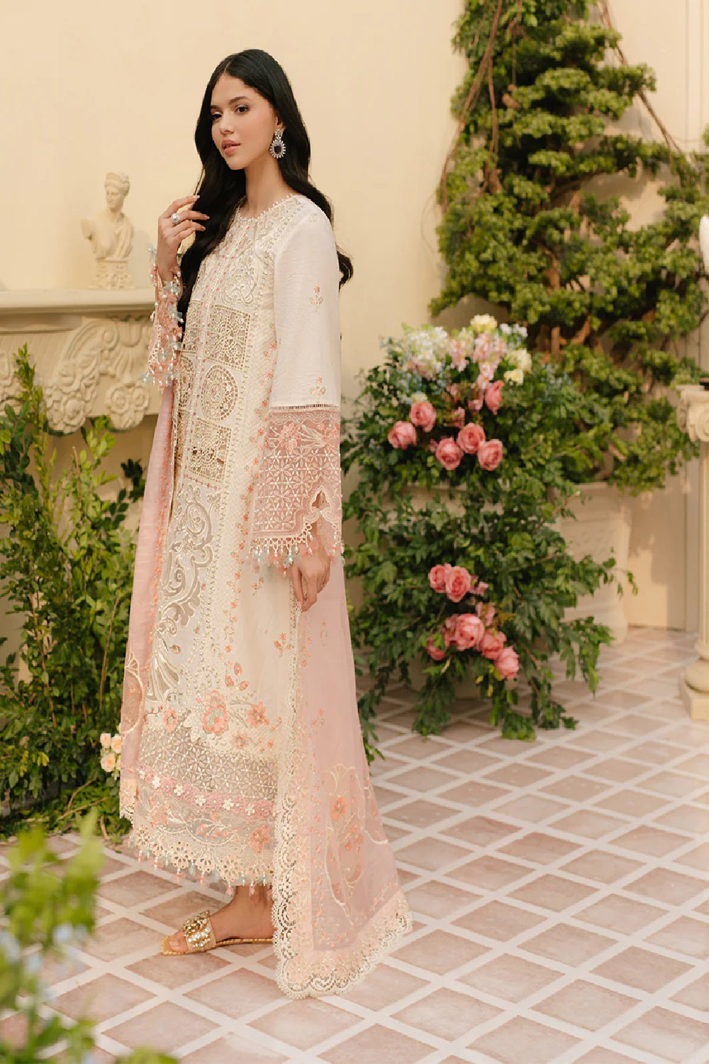 Freesia by Bin Ilyas Luxury Embroidered Lawn'25 107 - B - TC-1256