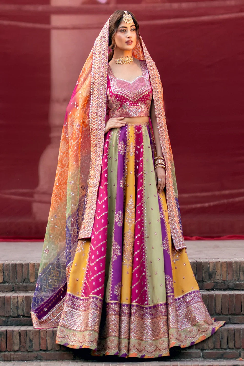Bin Ilyas Luxury Wedding Festive Raw Silk Maxi Edition'25 - D-607 - TC-1421