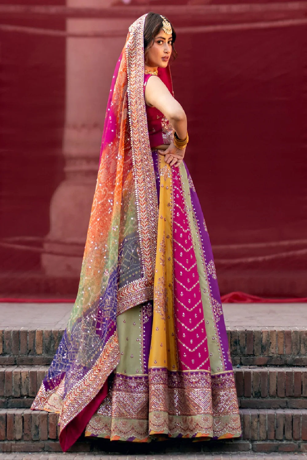 Bin Ilyas Luxury Wedding Festive Raw Silk Maxi Edition'25 - D-607 - TC-1421
