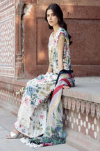 Bin Ilyas 2081 - A - Printed Embroidered Lawn Edit'26 - TC-1566