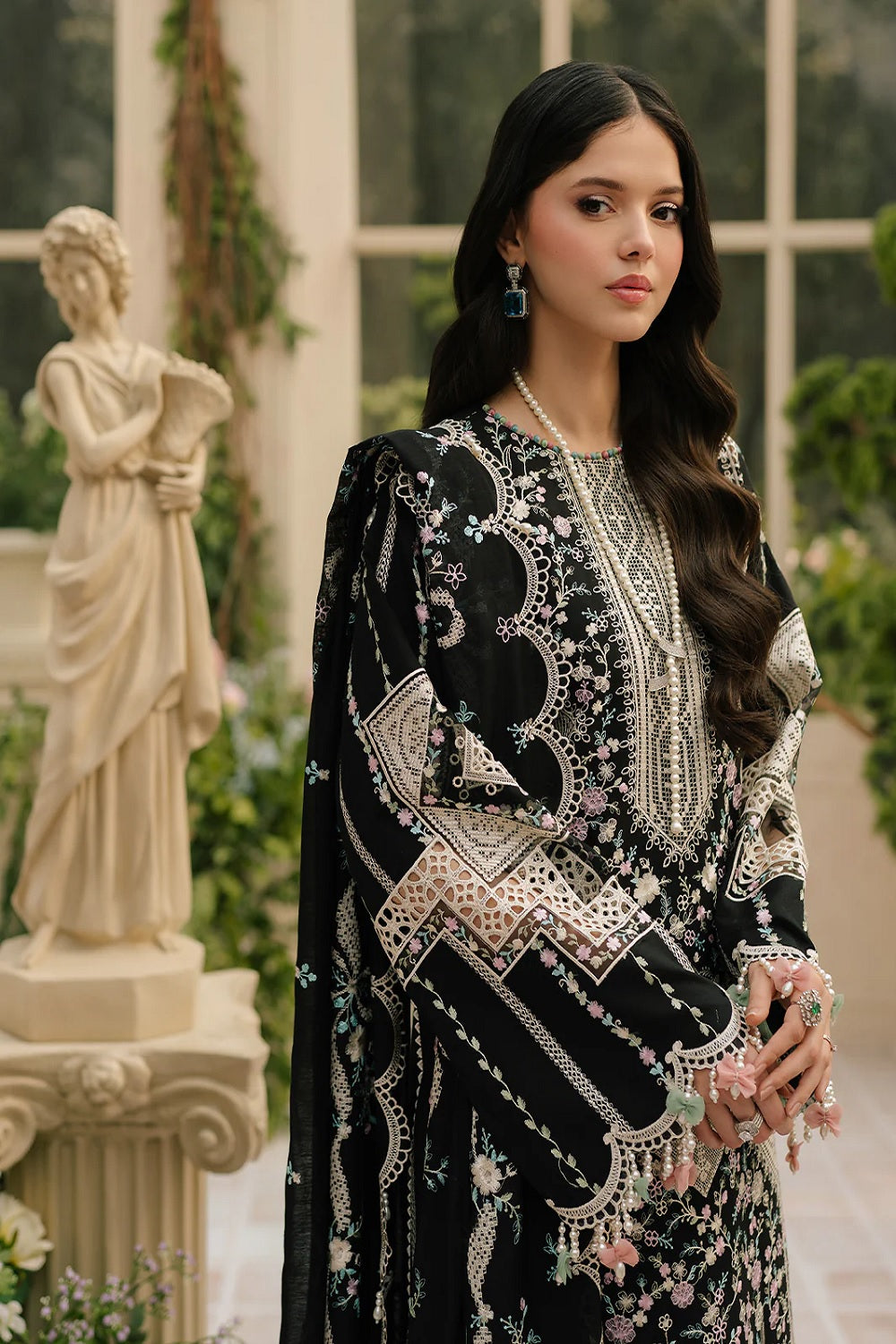 Freesia by Bin Ilyas Luxury Embroidered Lawn'25 103 - B - TC-1248