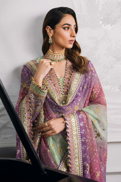 Baroque Stitched 3Piece Chiffon Collection'24 - CH12-08 - TC-996