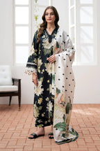 BAR0QUE EMBROIDERED LAWN SF-534 - TC-1112
