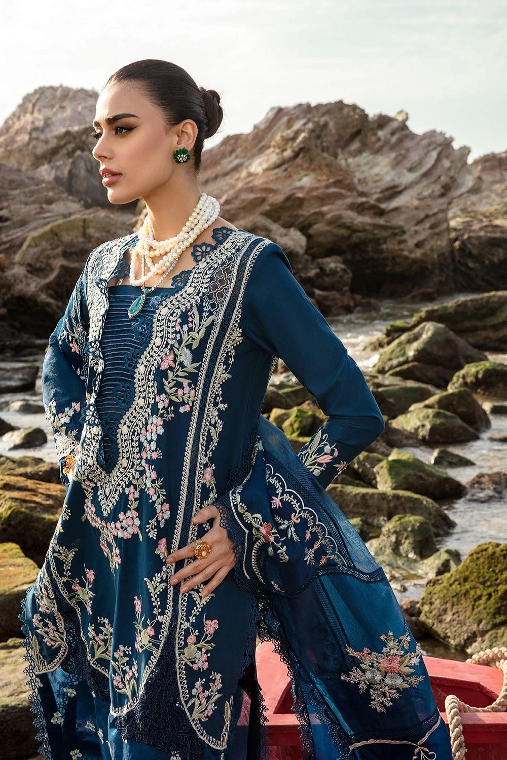 Saira Shakira Lawn'24 by Crimson - Lolita - Lapis - TC-812