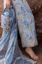 FLOW BY CRIMSON Chikankari Lawn'25 Who'S That Girl - D3 B - TC-1295