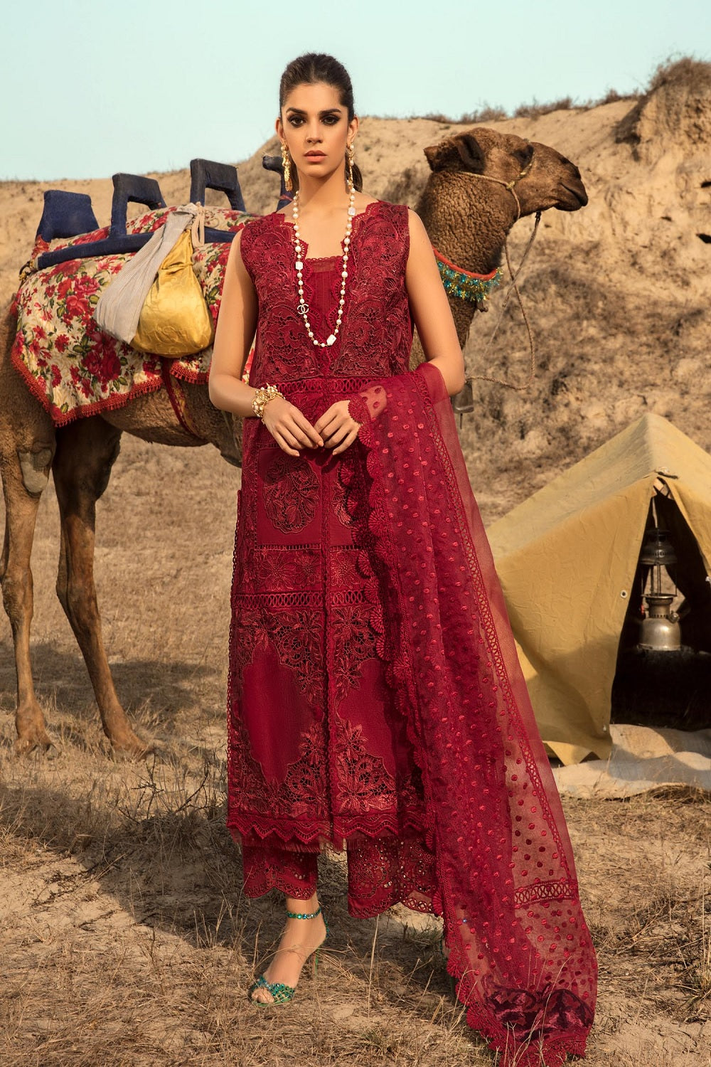Saira Shakira Summer Luxury Pret' 24 Rouge - TC-632