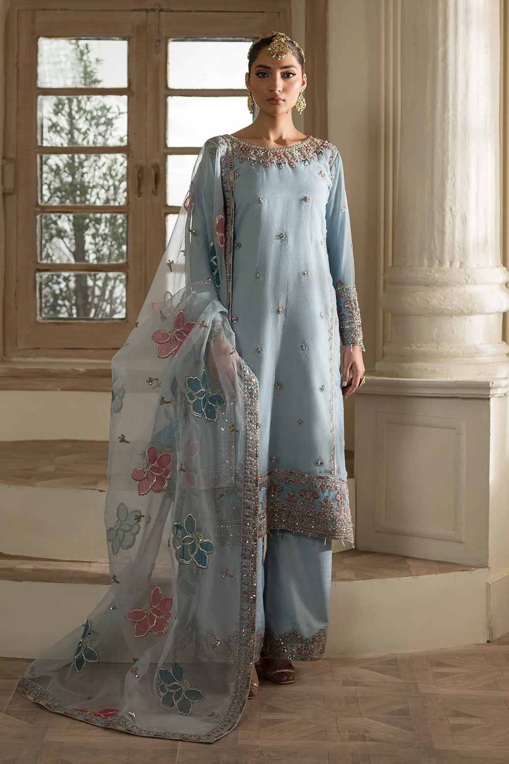 Suave by Emaan Adeel ESRA Luxury Hand Embellished Suit - TC-1641
