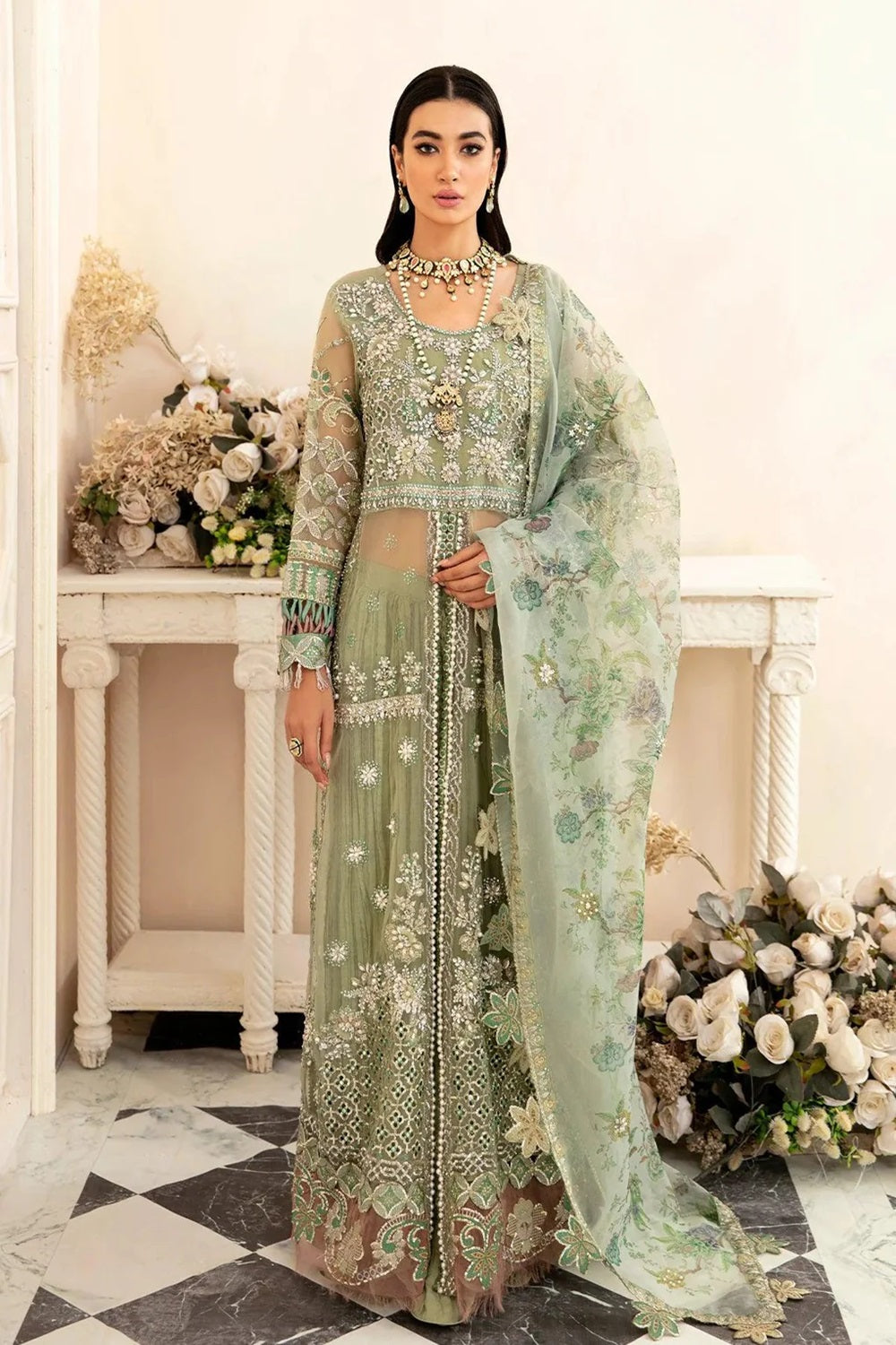 Elaf - Celebrations 2023 - Luxury Formal Handwork Collection - ECH-04 SHAHBANO - TC-621