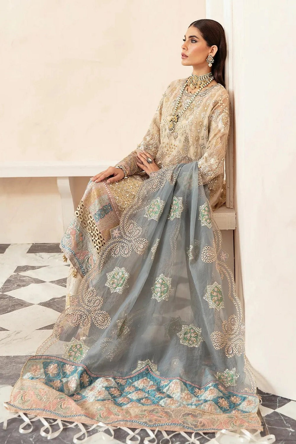 Elaf - Celebrations 2023 - Luxury Formal Handwork Collection - ECH-02 HAYAT - TC-669