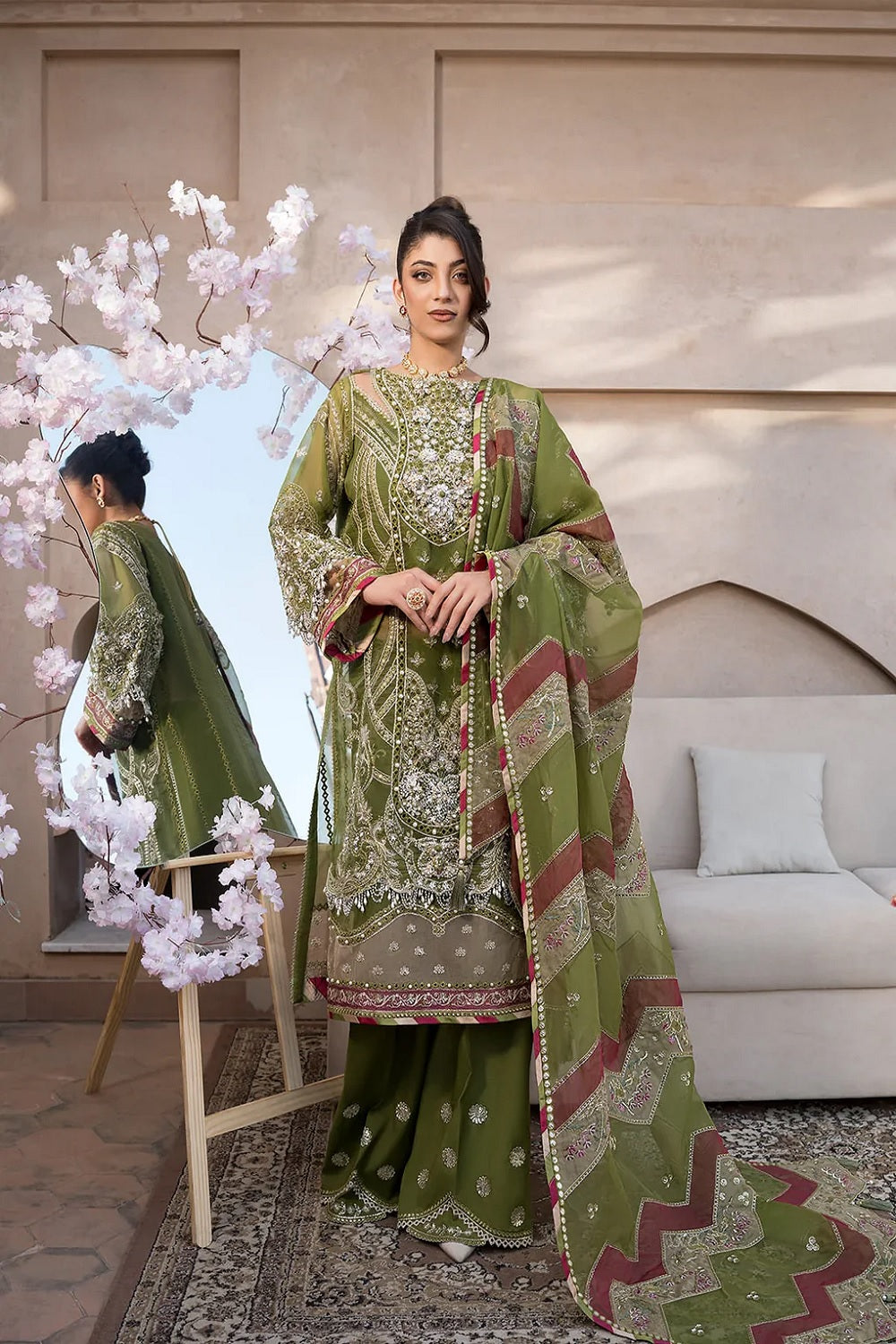 Elaf - Celebrations - Luxury Formal Handwork Collection - EFH-08 PARWAANA - TC-1383