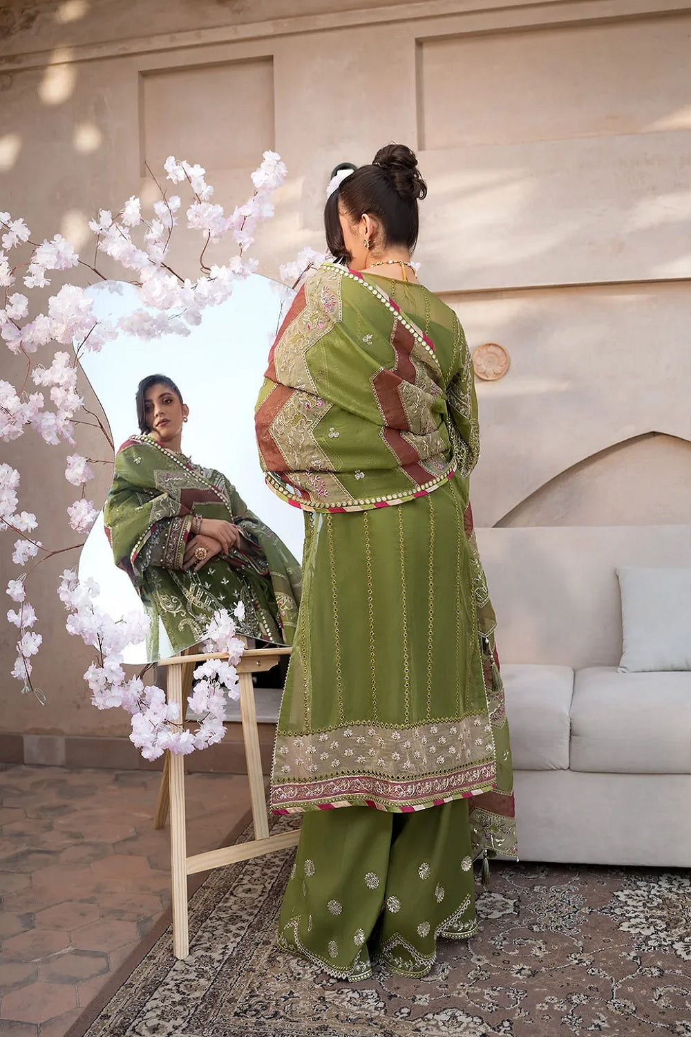 Elaf - Celebrations - Luxury Formal Handwork Collection - EFH-08 PARWAANA - TC-1383