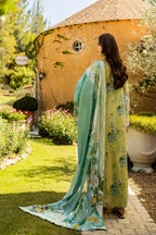 Elaf Premium Printed Embroidered Lawn'25 ELK-07A Allure - TC-1276