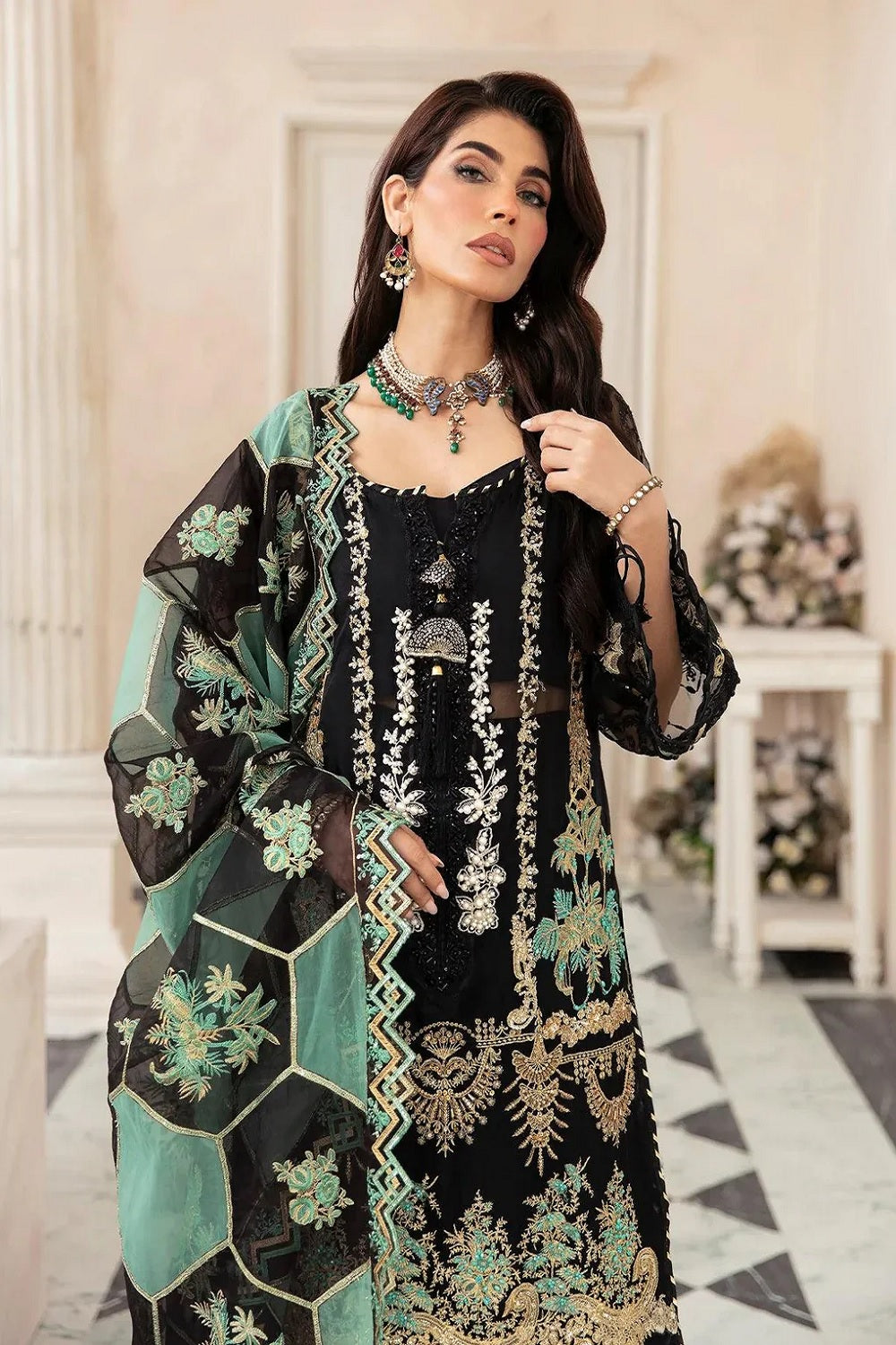 Elaf - Celebrations'24 - Luxury Formal Handwork Collection - ECH-08 ZARTAAJ - TC-973