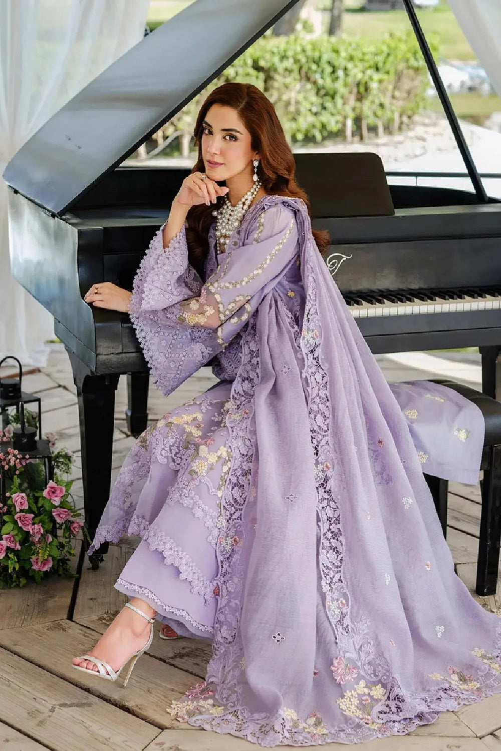 Elaf Premium - Luxury Lawn Edition' 26 - ELH-3A PARIS HUES - TC-1502