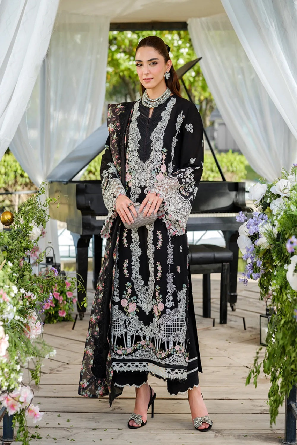 Elaf Premium - Luxury Lawn Edition' 26 - ELH-6A SERENA - TC-1536