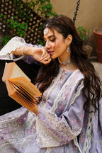 Elaf Festive Chikankari Lawn 2024 - EKW-03 - KHAWAB - TC-700