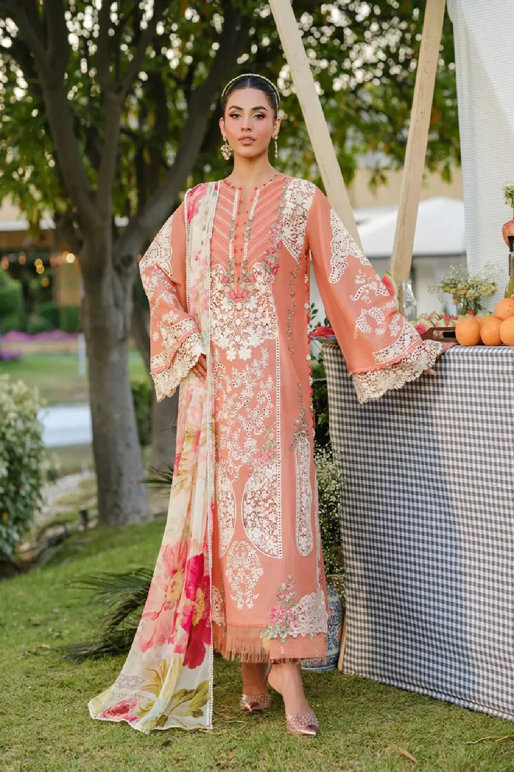 Elaf Premium - Luxury Lawn Edition' 26 - ELH-5A AUTUMN DREAM - TC-1551