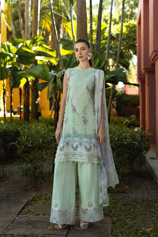 Elaf Signature Embroidered Lawn Collection 2025 - ETS-01A ARIA - TC-1319