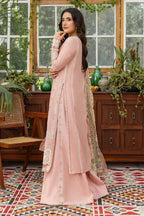 Elaf Premium - E.Craft Embroidered Chikankari Lawn - EEC-1A FOREVER BLUSH - TC-1617