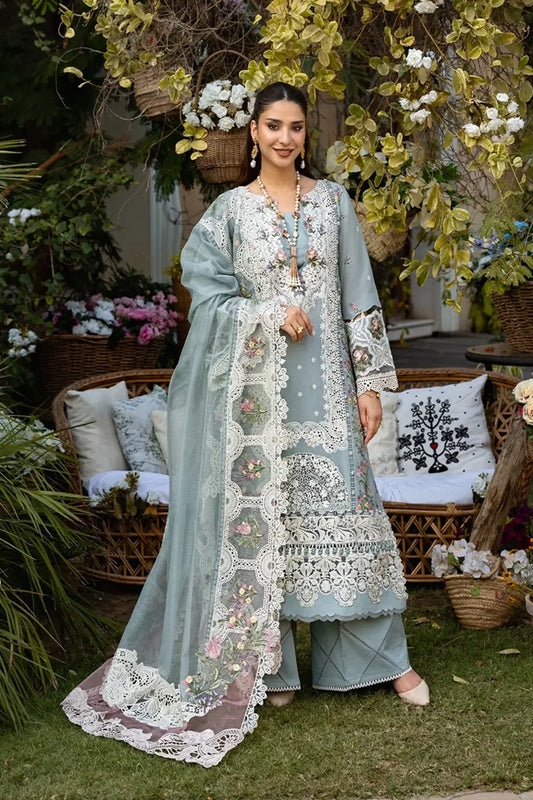 Elaf Premium - Luxury Lawn Edition' 25 - ELM-3B SAMAA - TC-1277