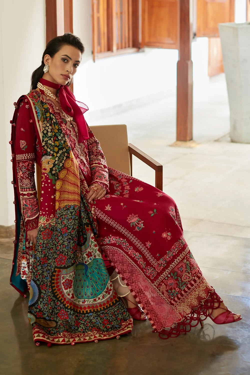 Elan Premium - Luxury Lawn Edition' 26 - AALIA (EL23-08 A) - TC-1522