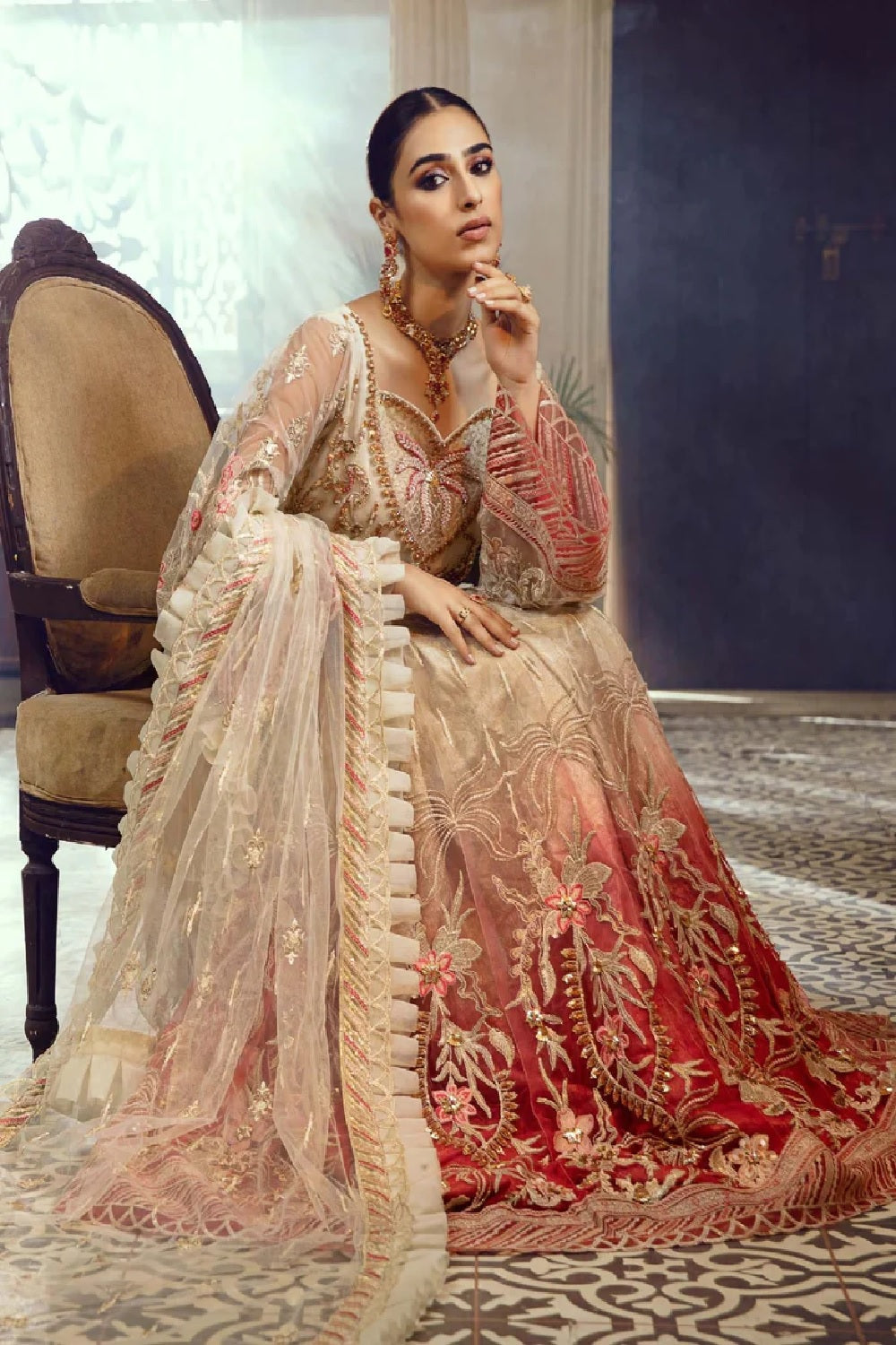 Emaan Adeel Belle Robe Wedding Collection Vol 2 Bl-10 - TC-580