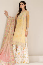 Farasha - Floral Ray Printed Embroidered Lawn Edition - TC-1514