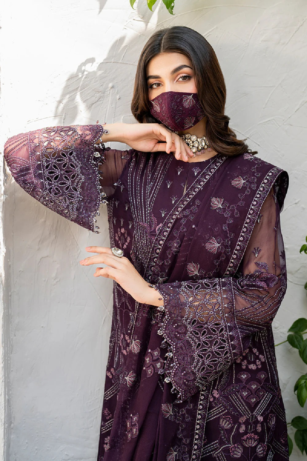 Flossie Naqsh By Safeera Vol-14 Luxury Wedding Chiffon - S-1409 - TC-1584