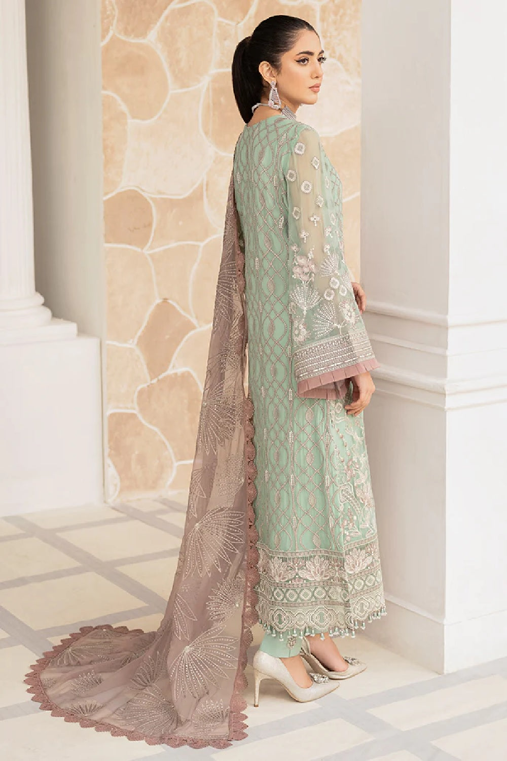 Flossie - Executive Vol 6 Luxury Chiffon Collection'23 - LUSTRE BERYL (A) - TC-617