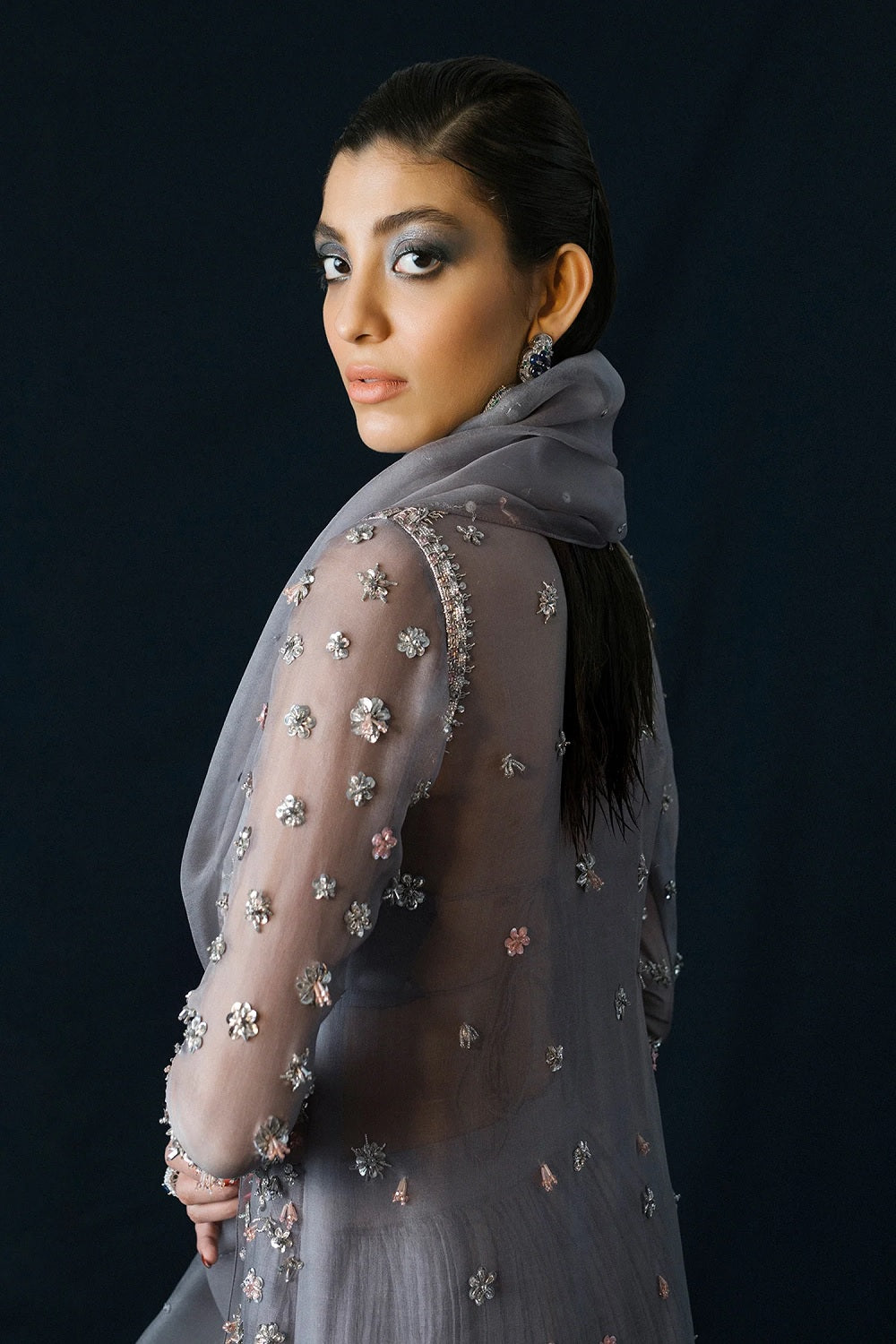 Hussain Rehar Festive Collection'24  SURMAI - TC-1013