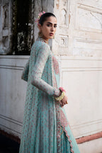 Hussain Rehar - Maklina Luxury Embroidered Chiffon Wedding Collection - TC-1820
