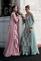 Hussain Rehar - Maklina Luxury Embroidered Chiffon Wedding Collection - TC-1820