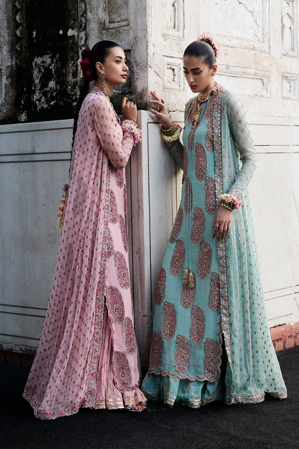 Hussain Rehar - Havena Luxury Embroidered Chiffon Wedding Collection - TC-1821