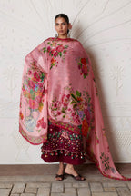 Hussain Rehar KESTANE Luxury Festive Lawn ZAN SS26 - TC-1811
