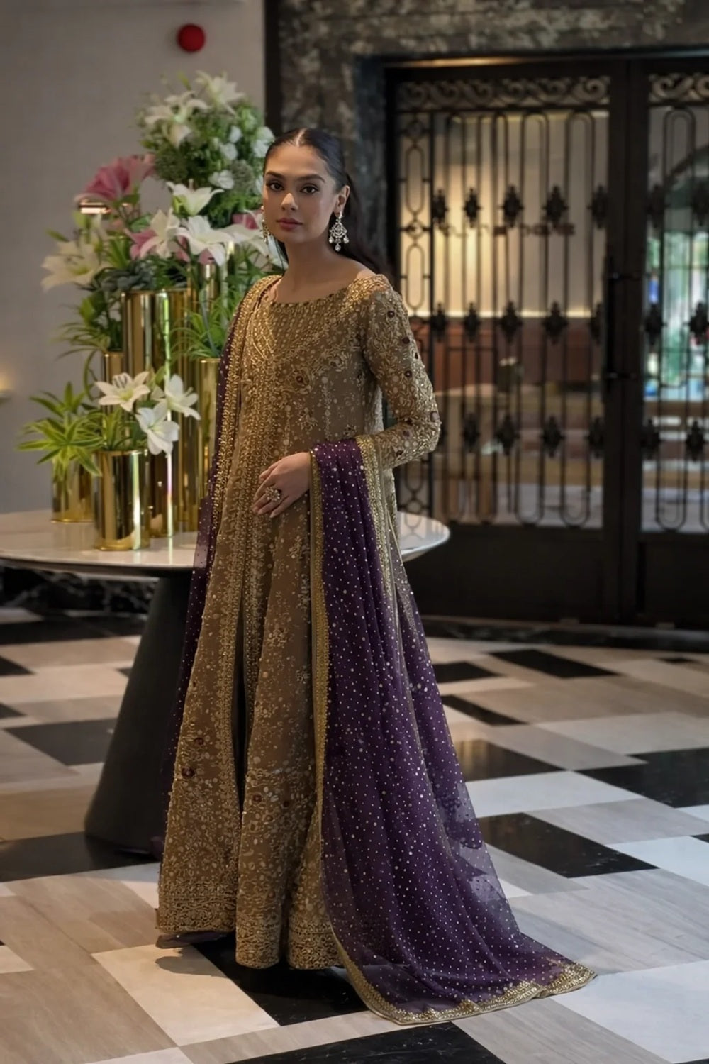 Haris Shakeel Luxury Formals Hand Embellished Wedding Edition - TC-1804