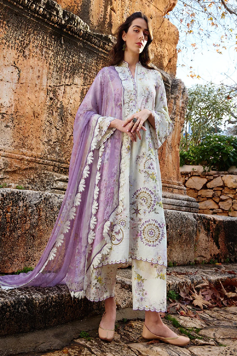 Image Nuray Embroidered Printed Lawn'25 - TC-1237