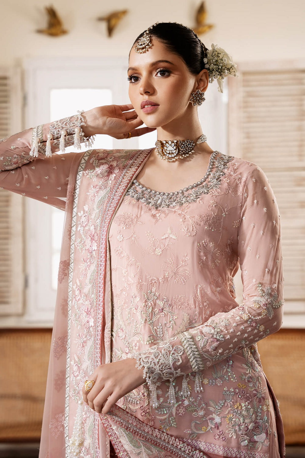 Muse Luxury Chiffon 2024 By Serene D-1080 ROSEE - TC-1106