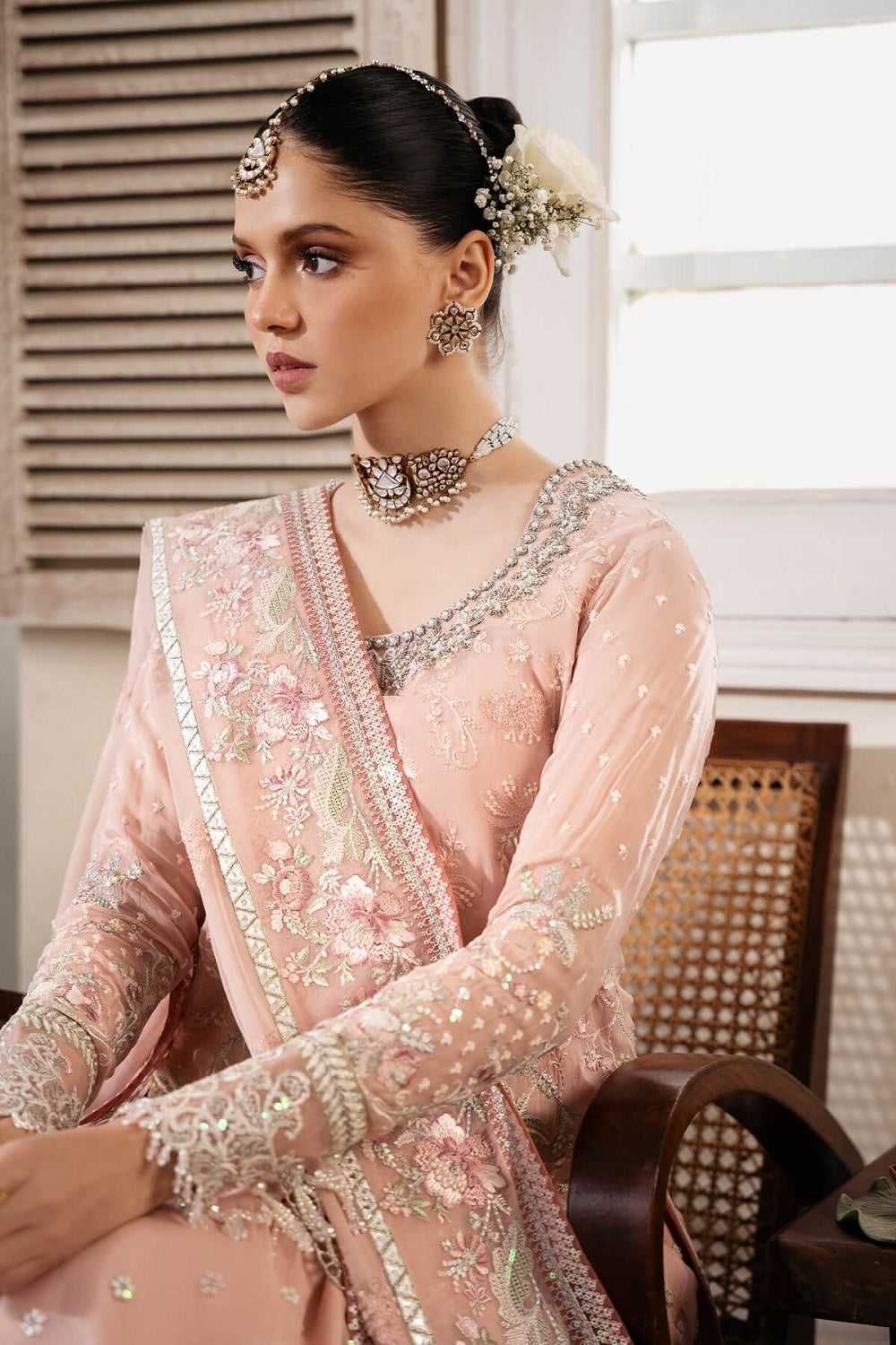 Muse Luxury Chiffon 2024 By Serene D-1080 ROSEE - TC-1106