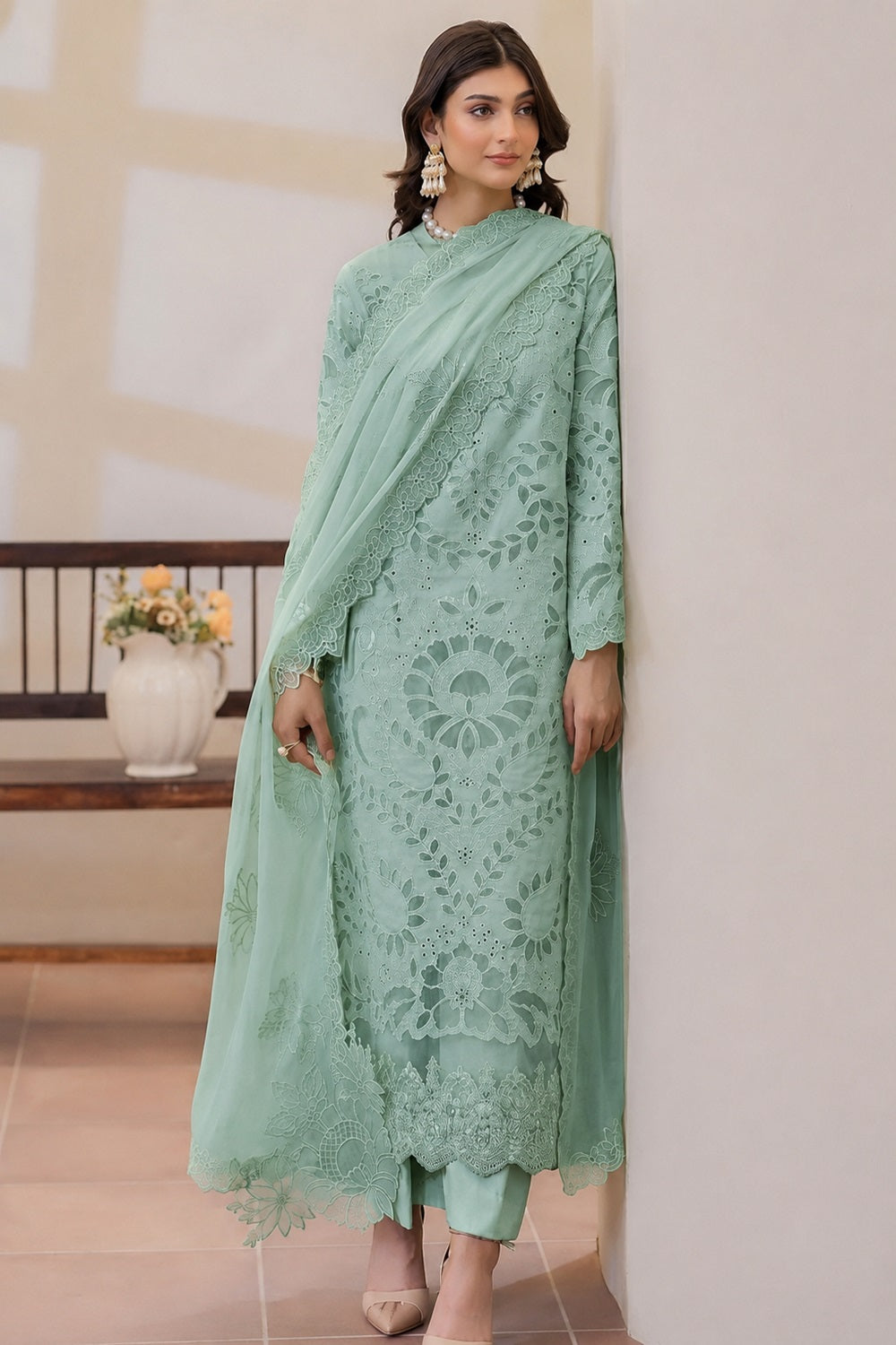 Imrozia ROHI Luxury Embroidered Lawn Edition'26 - TC-1735