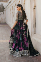 Iznik Embroidered Luxury Formal Chiffon & Digital Print Maxi - UE 321 - TC-1442