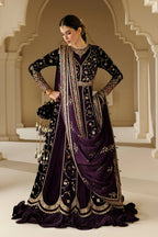 Jazmin Winter LUXE Luxury Embroidered Velvet Formal - CVF26-D03 - TC-1831