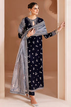 Jazmin Embroidered Velvet Formal CVF D-03 - TC-1466